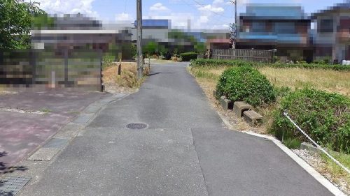 前面道路（２号地）